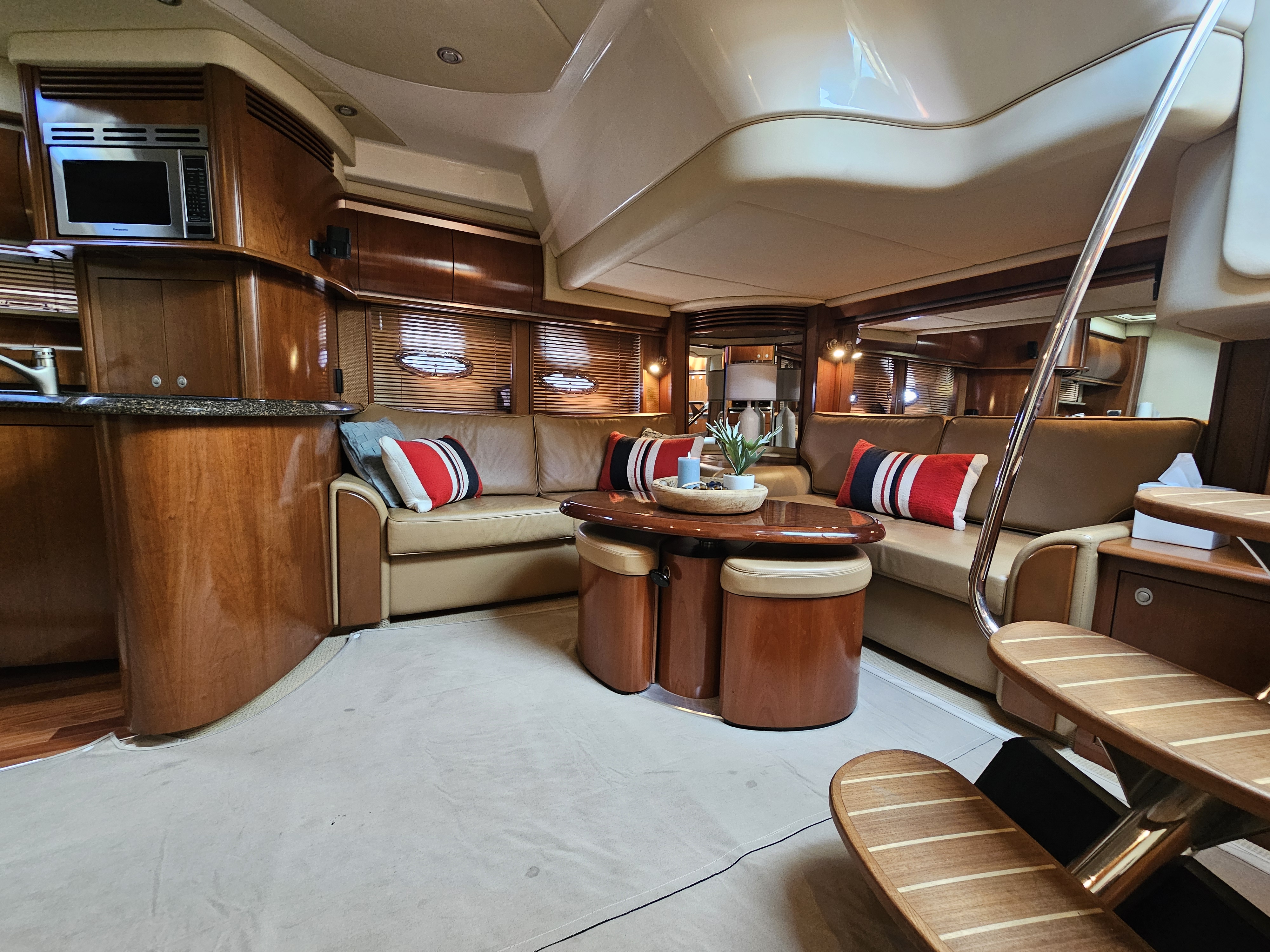 Luxury salon interior